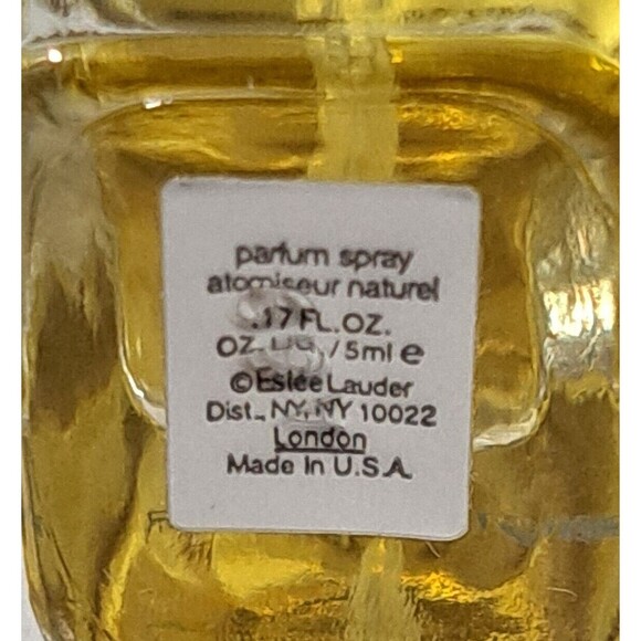 Vintage Discontinued Estee Lauder Dazzling Gold Eau de Parfum .17 oz/5mL NWOB - Picture 4 of 4